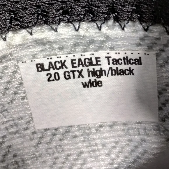 HAIX Black Eagle Tactical 2.0 GTX High Combat Military Boots 12 Wide EUC - Picture 2 of 9